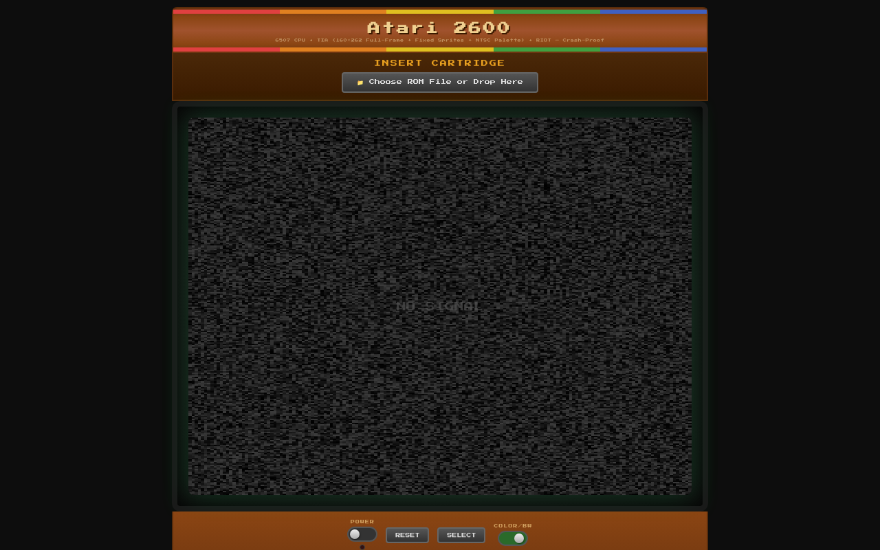 Atari 2600 Emulator screenshot