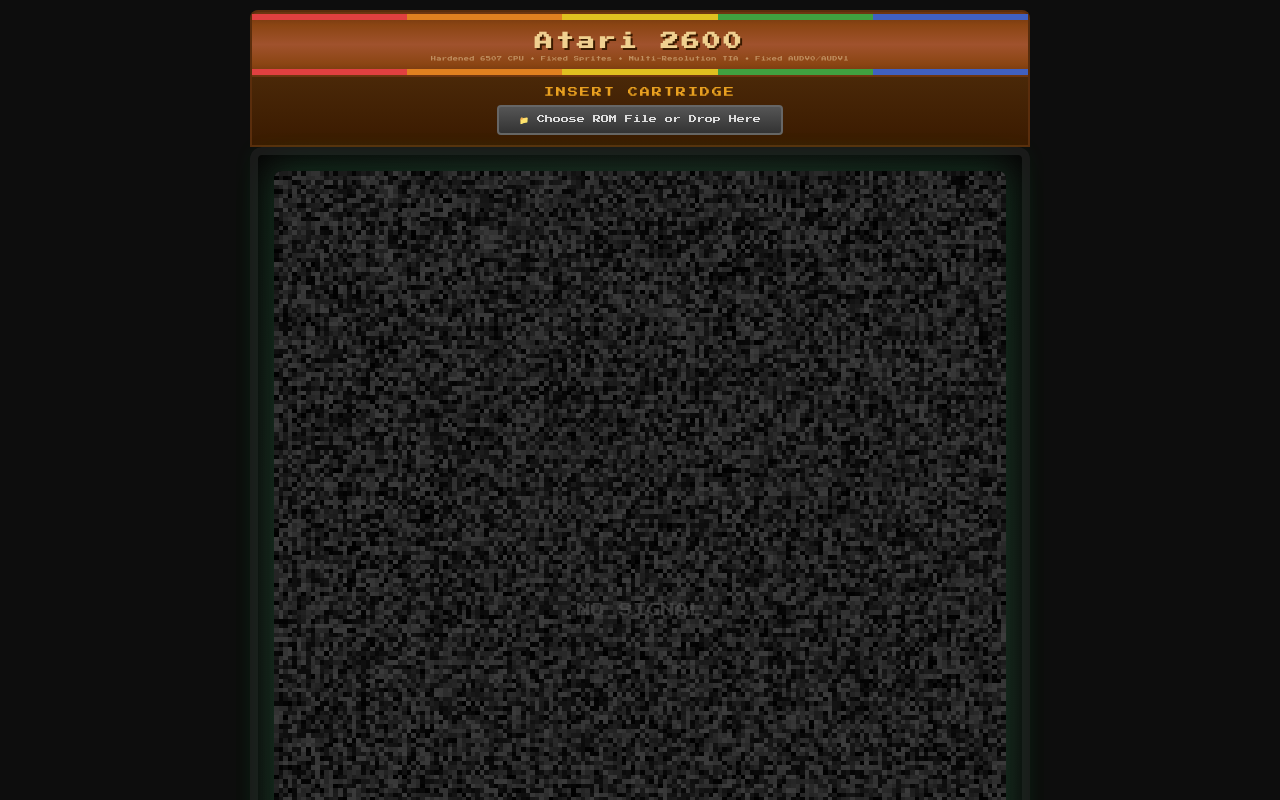 Atari 2600 Emulator screenshot