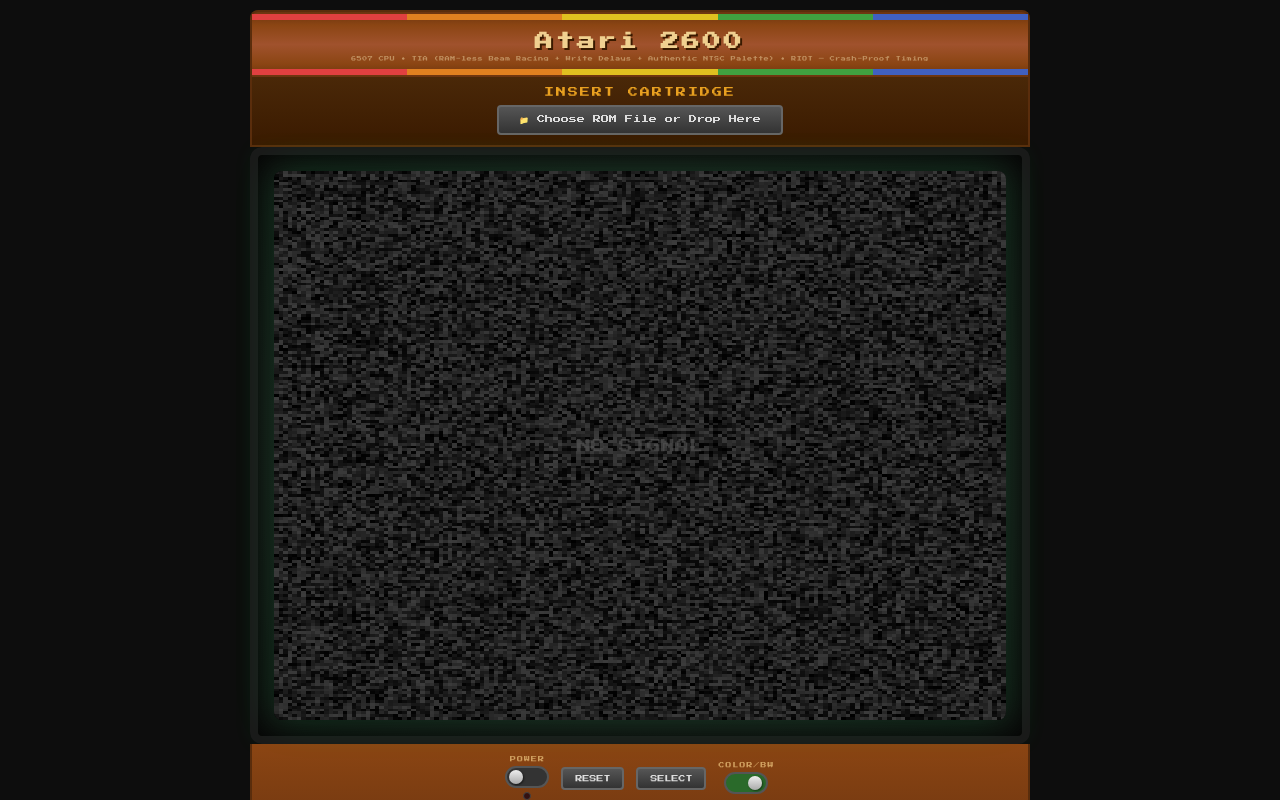 Atari 2600 Emulator screenshot