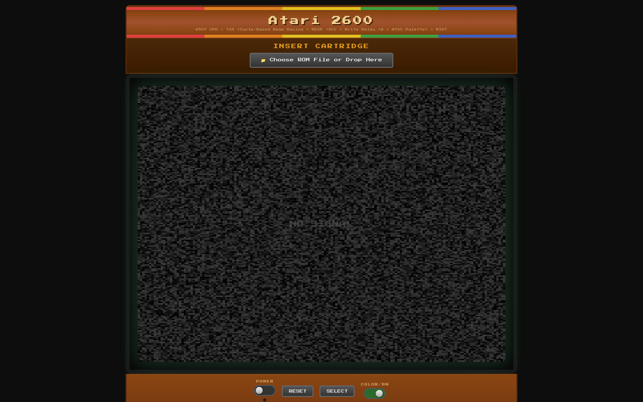 Atari 2600 Emulator screenshot
