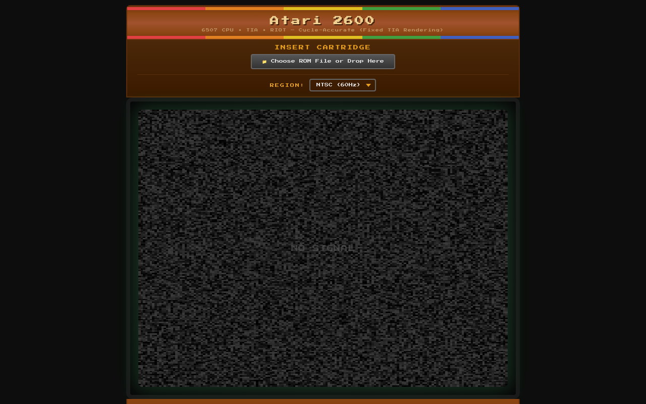 Atari 2600 Emulator screenshot