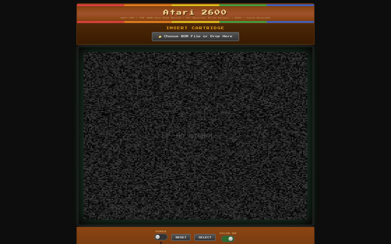 Atari 2600 Emulator screenshot