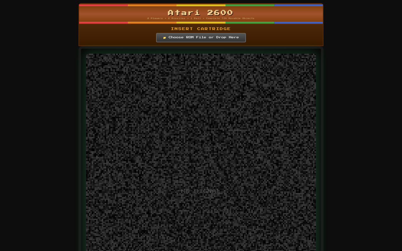 Atari 2600 Emulator screenshot