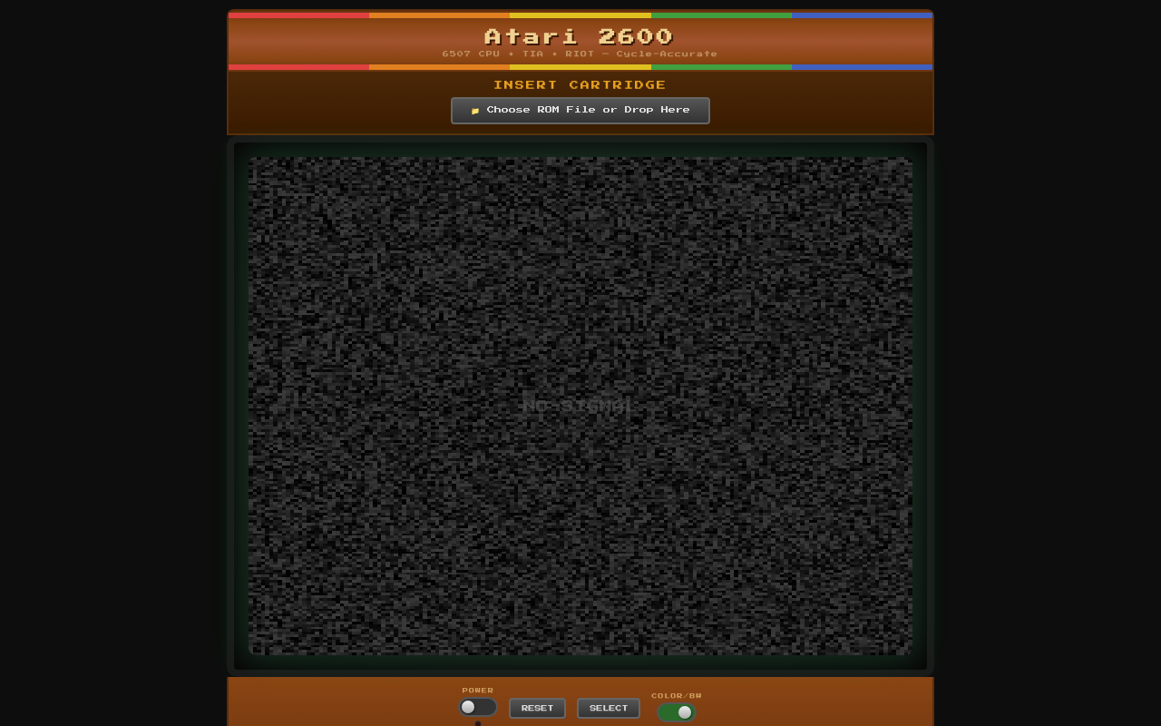 Atari 2600 Emulator screenshot