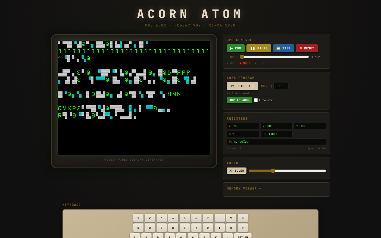 atom-emu app