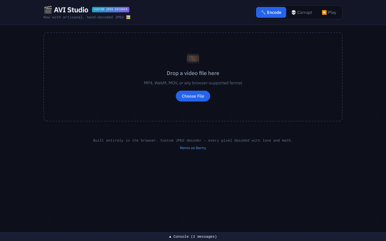 avi-studio-decoder app