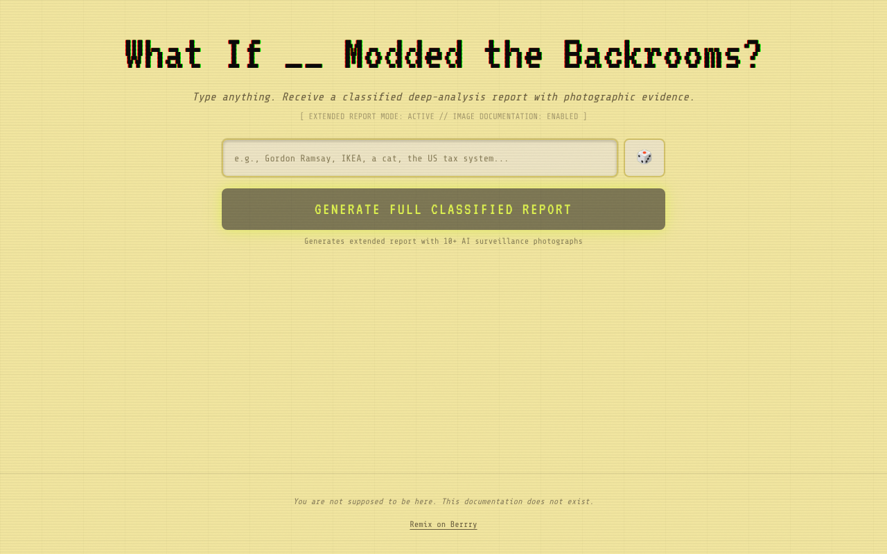 backrooms-modded app
