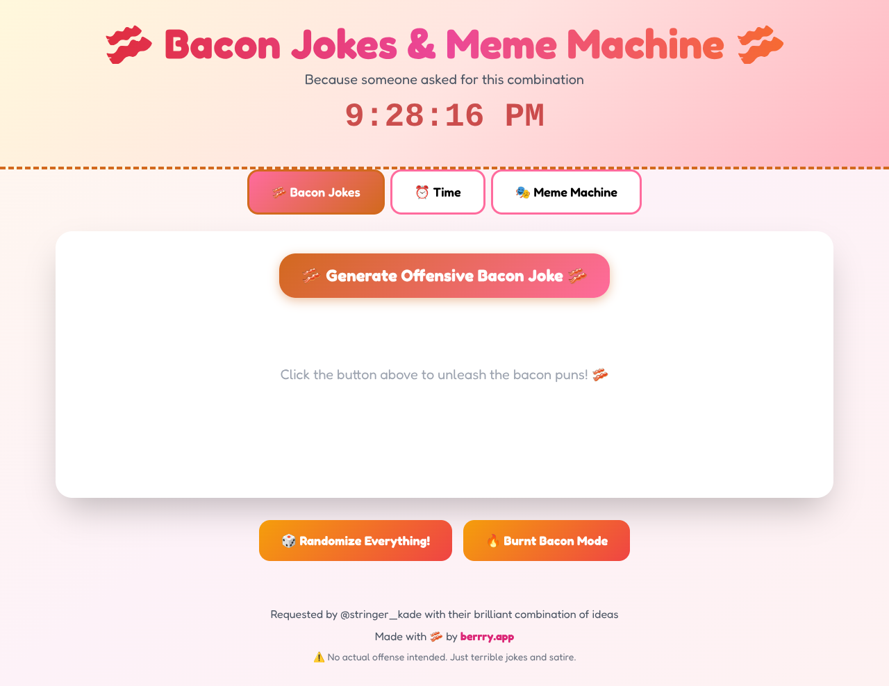 baconmemes app
