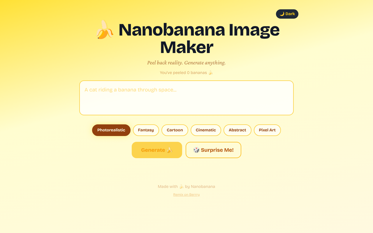 banana-image app