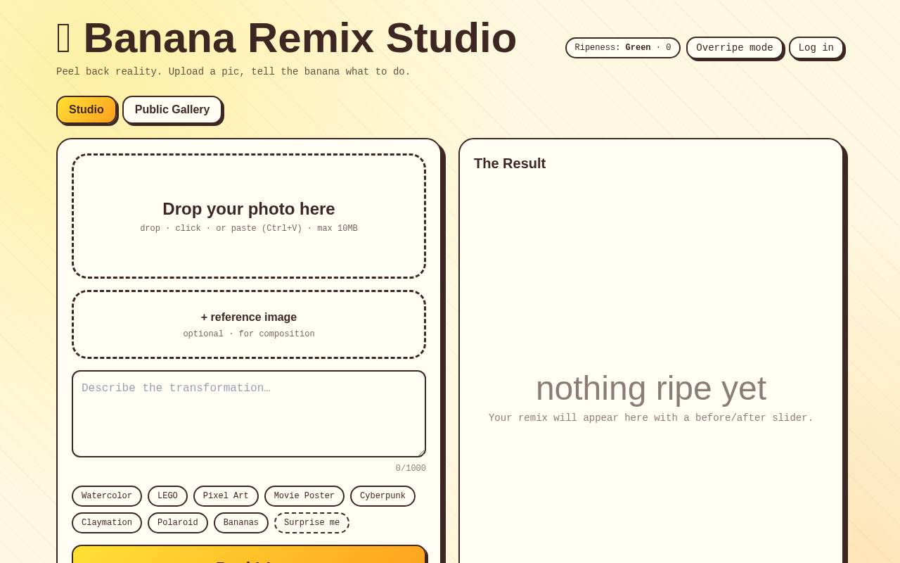Banana Remix Studio screenshot