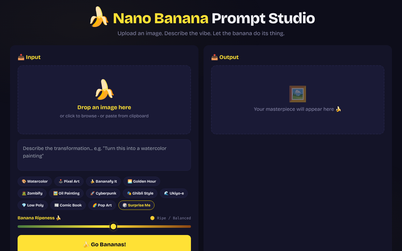 banana-studio app