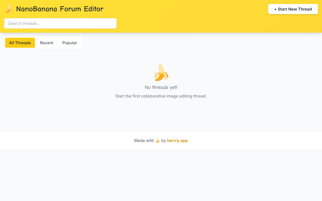 bananaforum app