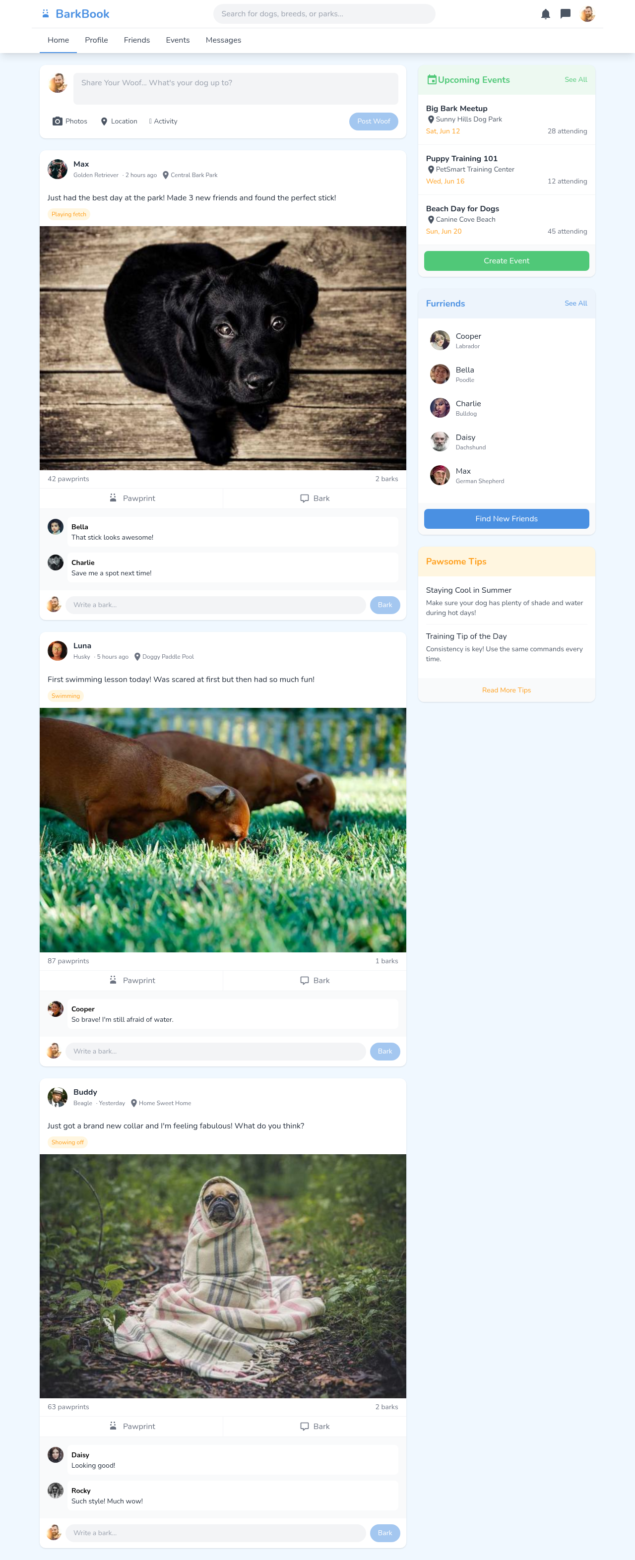 barkbook app