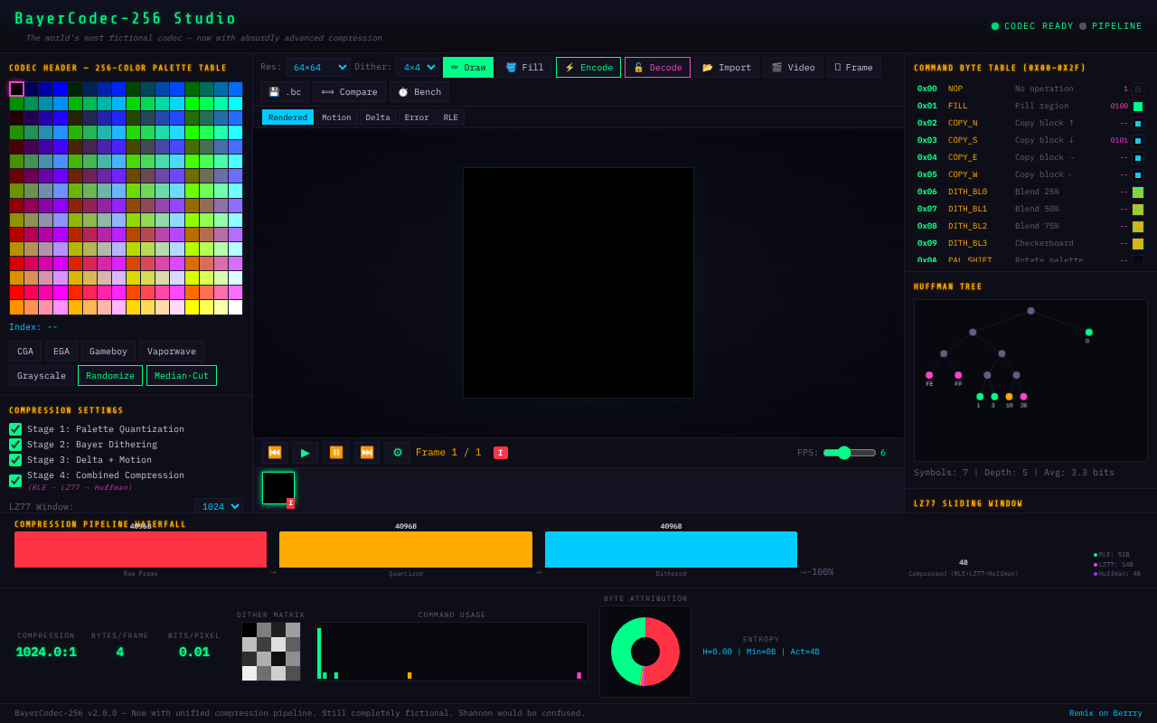 bayercodec-studio app