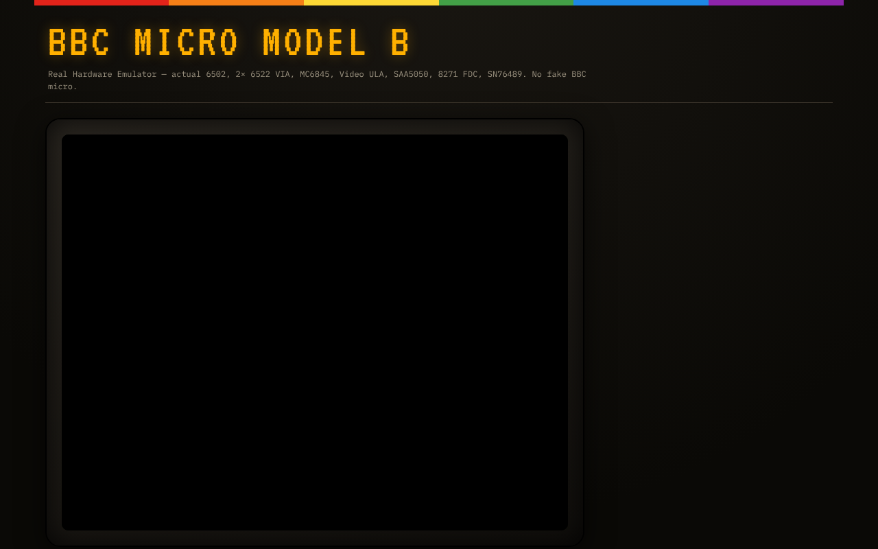 bbc-micro-model app