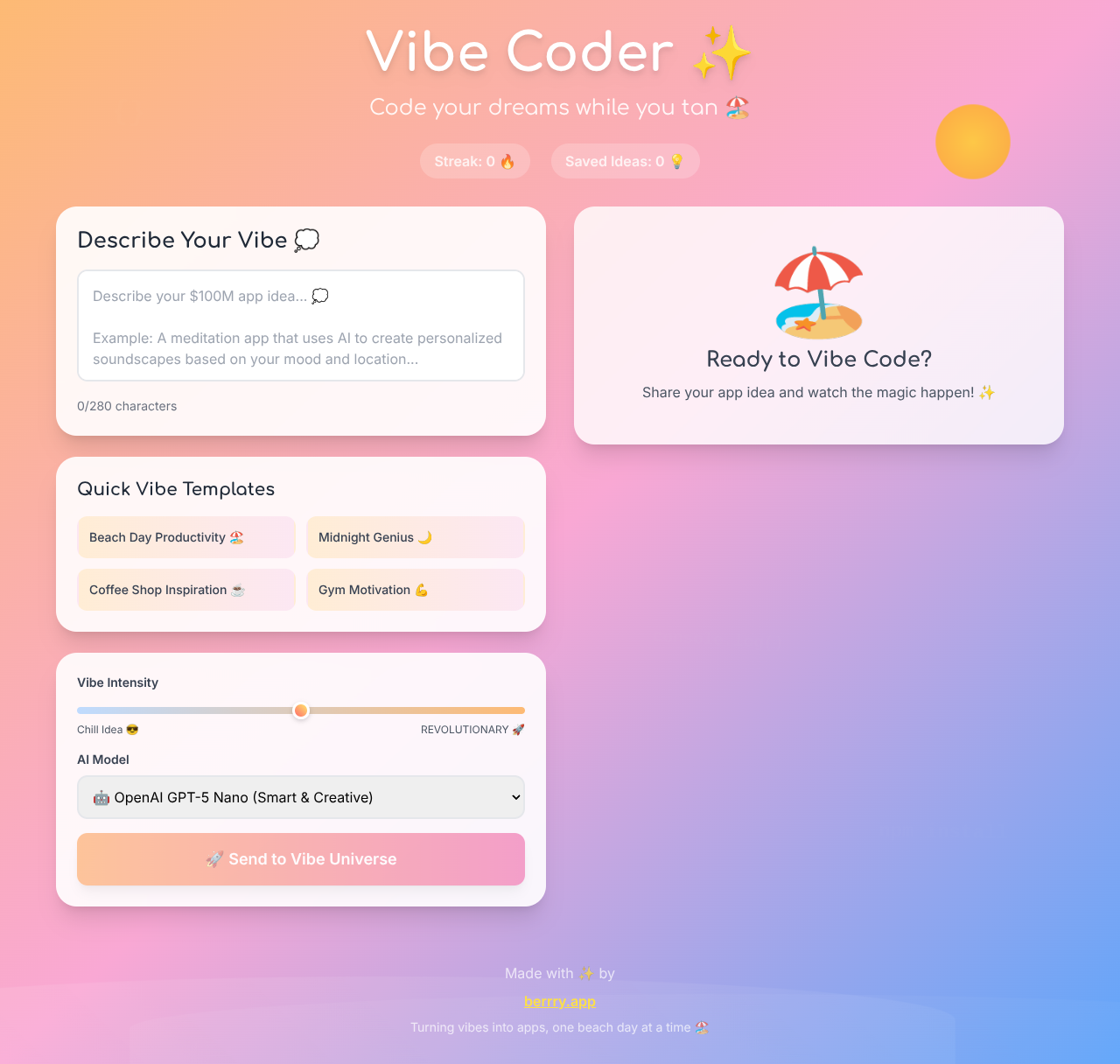 beachcode app