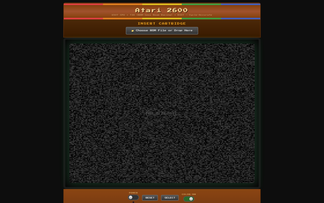 Atari 2600 Emulator screenshot