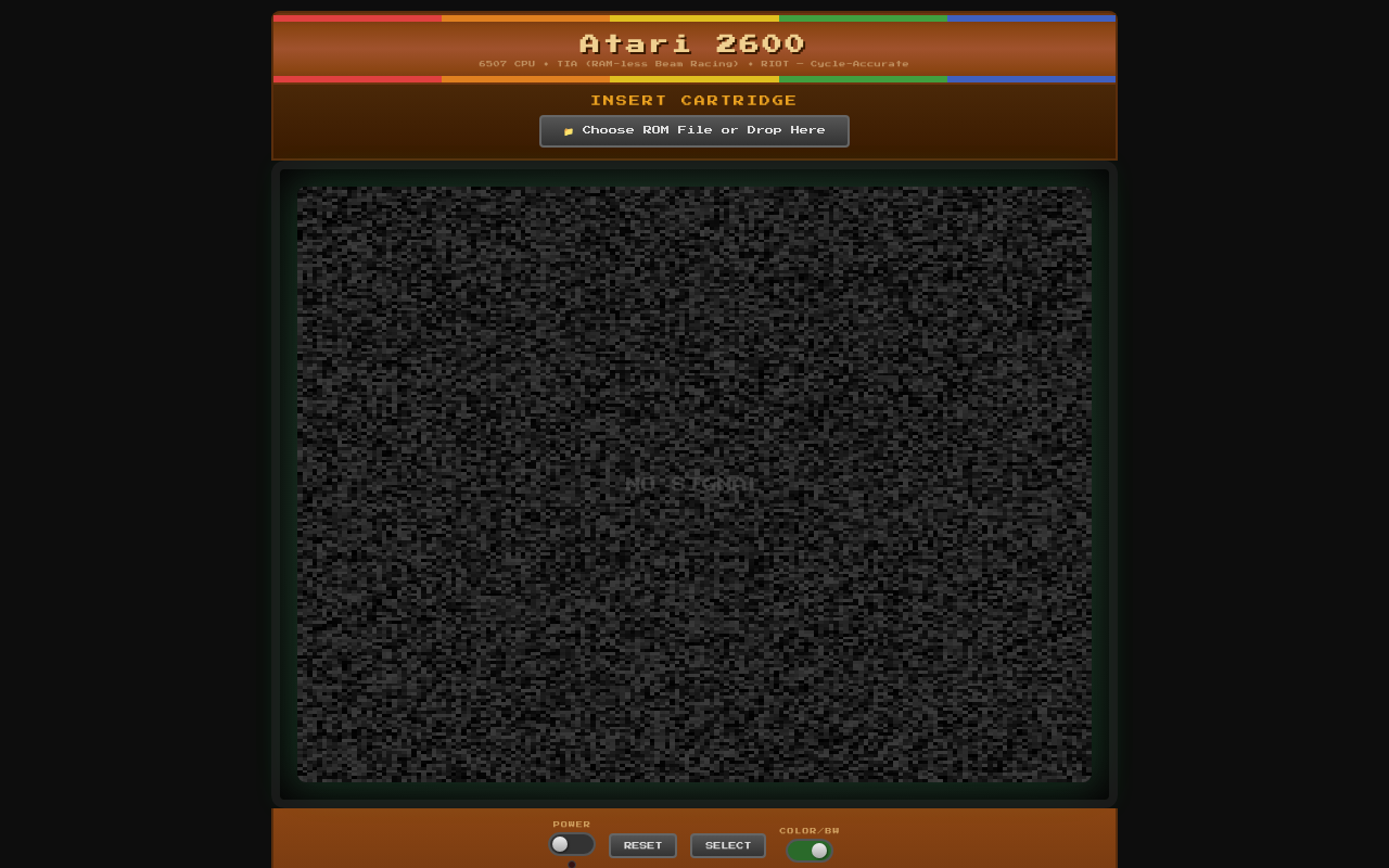 Atari 2600 Emulator screenshot