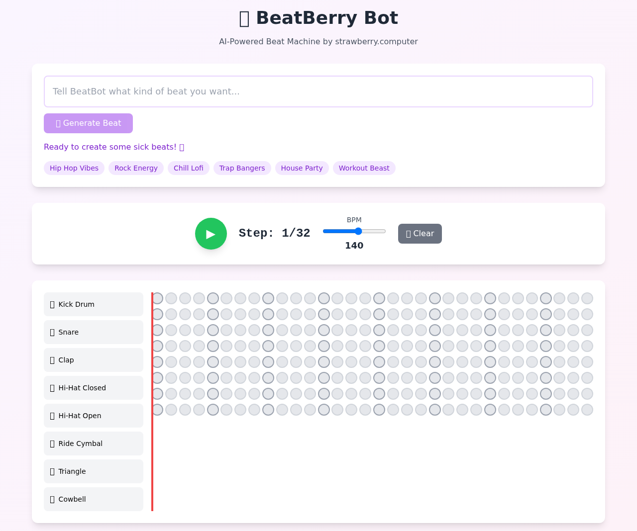 beatberry app