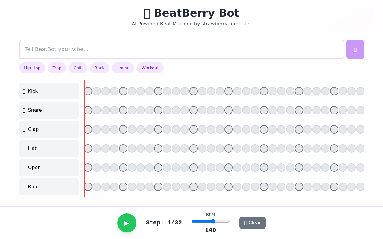 BeatBerry Mobile screenshot