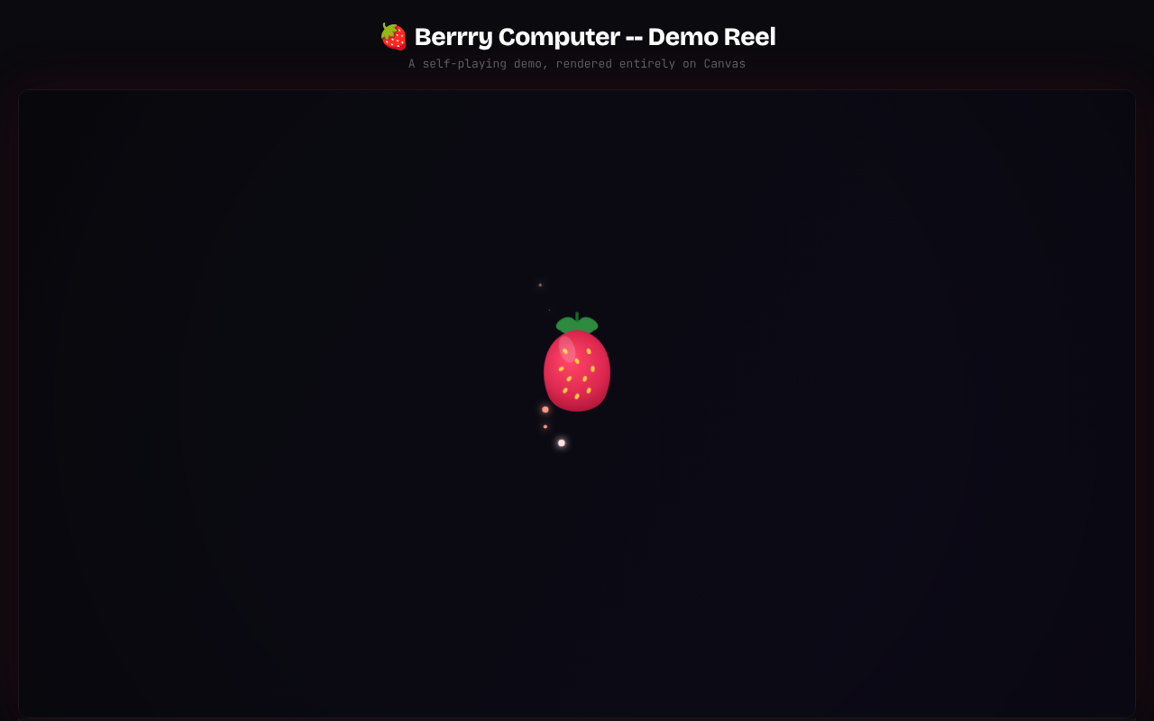 berrry-demo-reel app