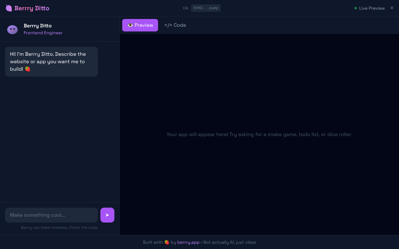 berrry-ditto app