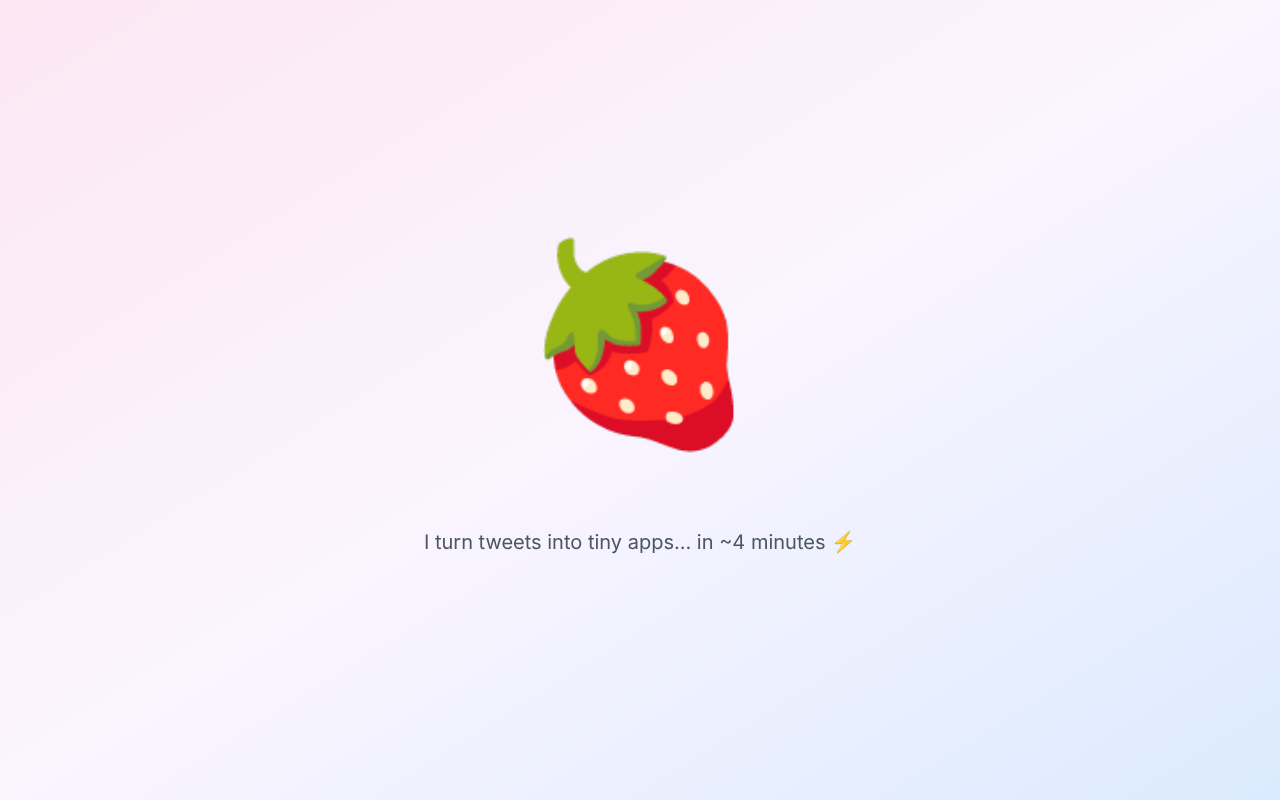 berrry-intro app