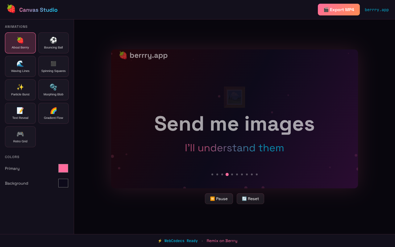 berrry-video app