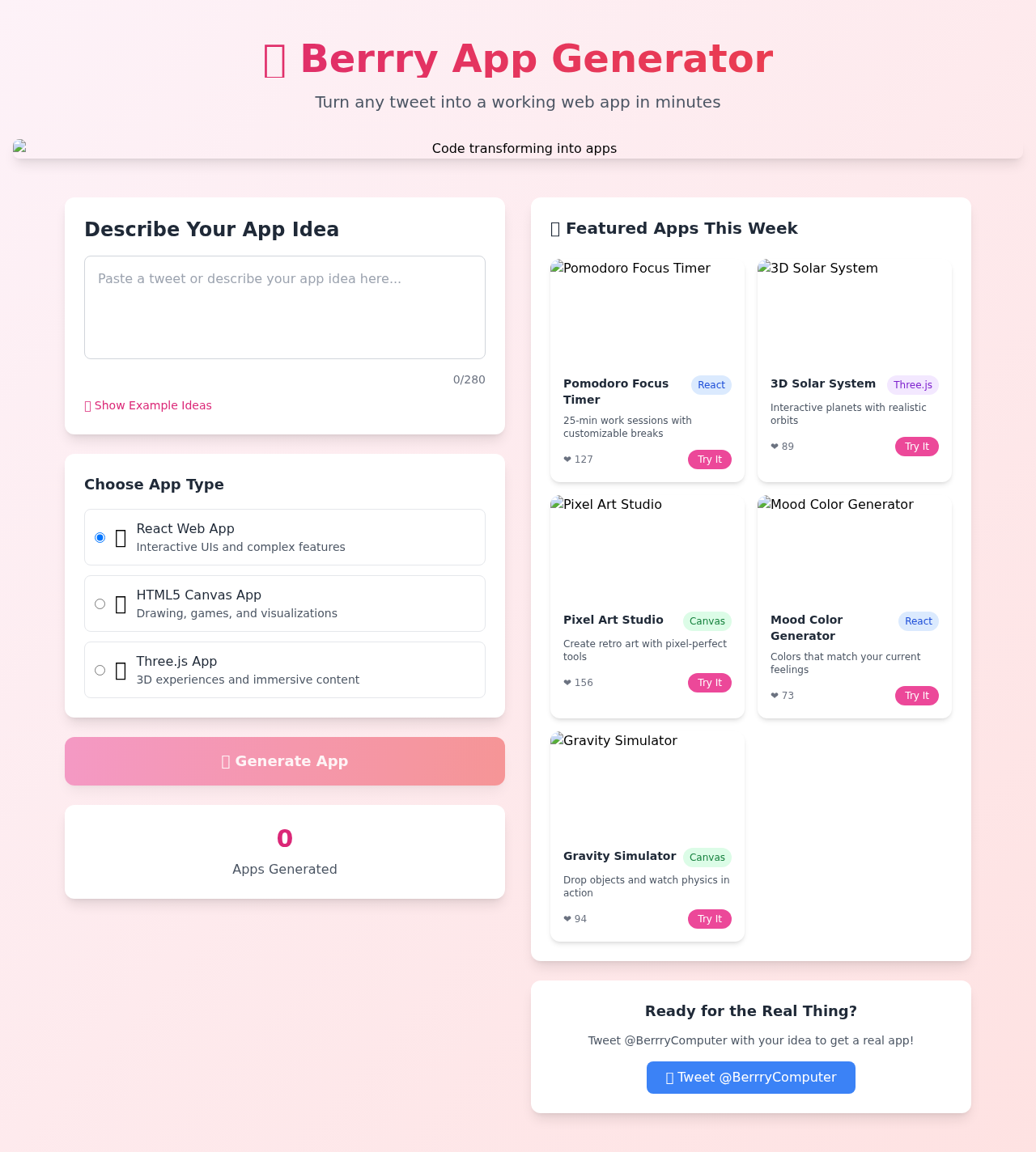 berrryapp app