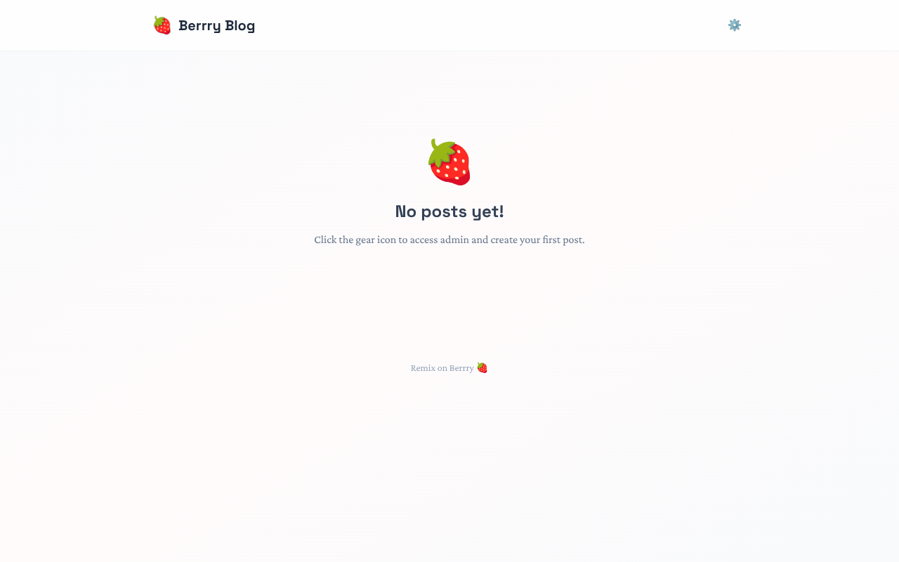 berrryblog app