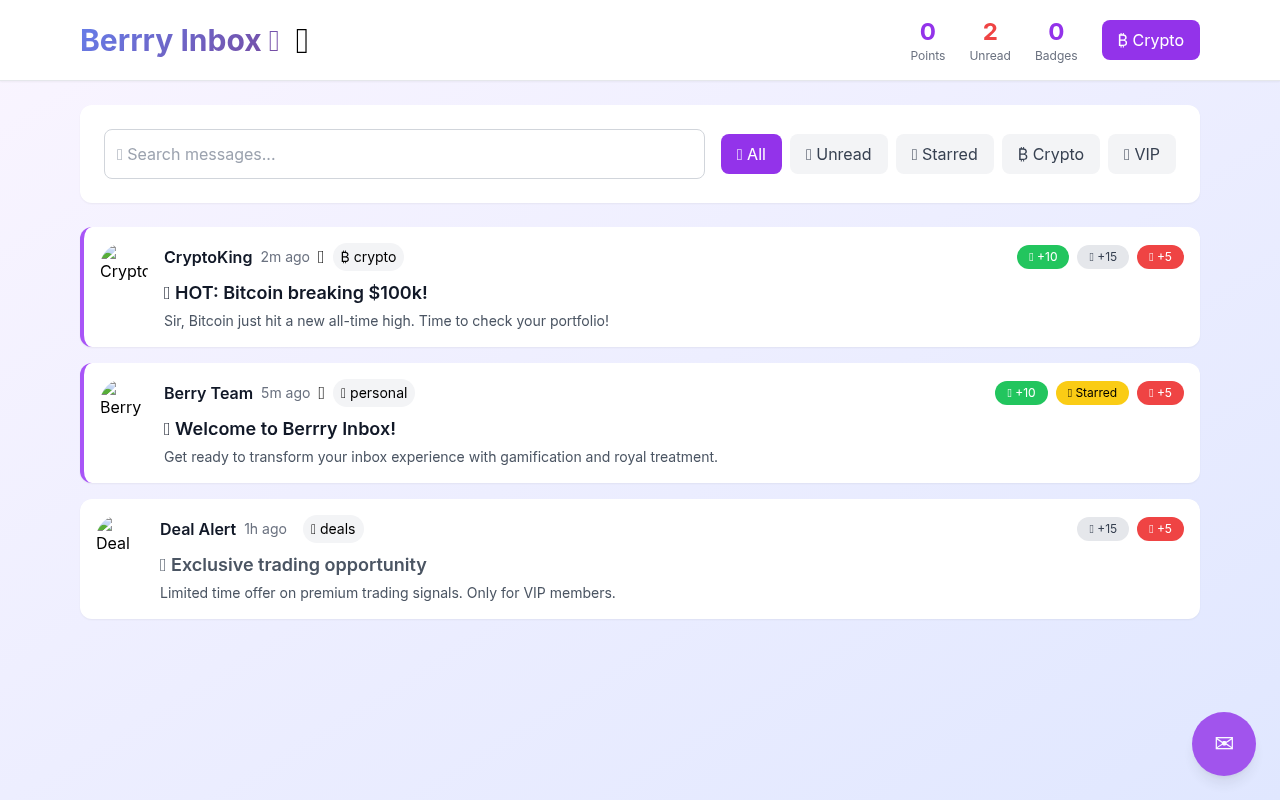 berrryinbox app