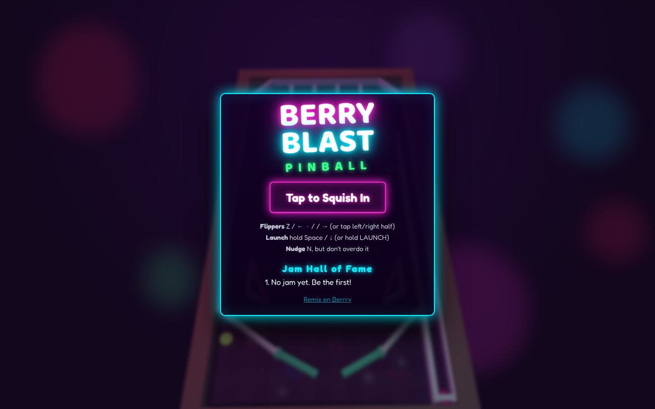 berry-blast-pinball app