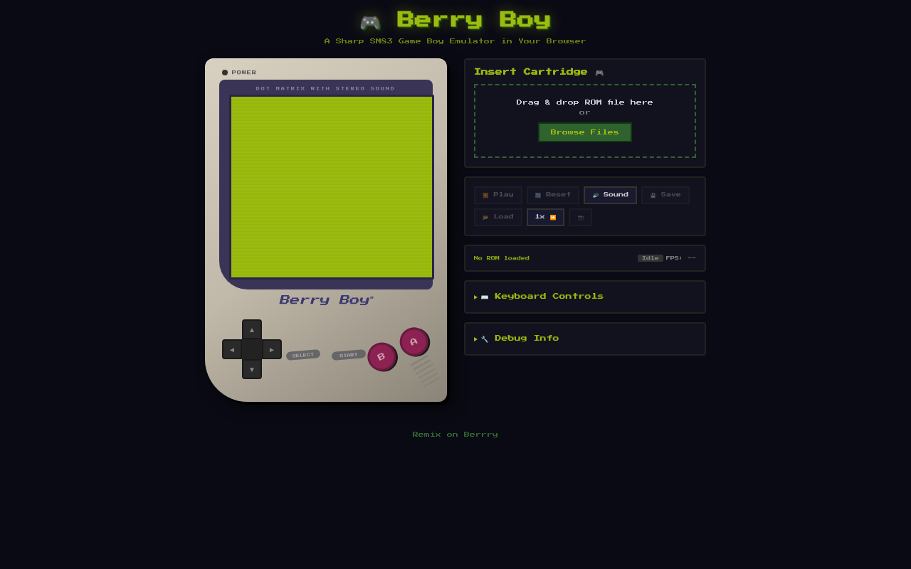 berry-boy app