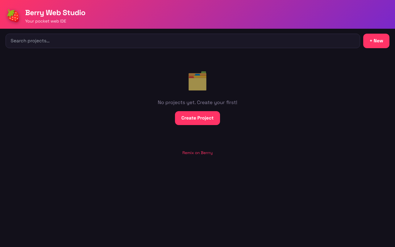 berry-studio-professional app