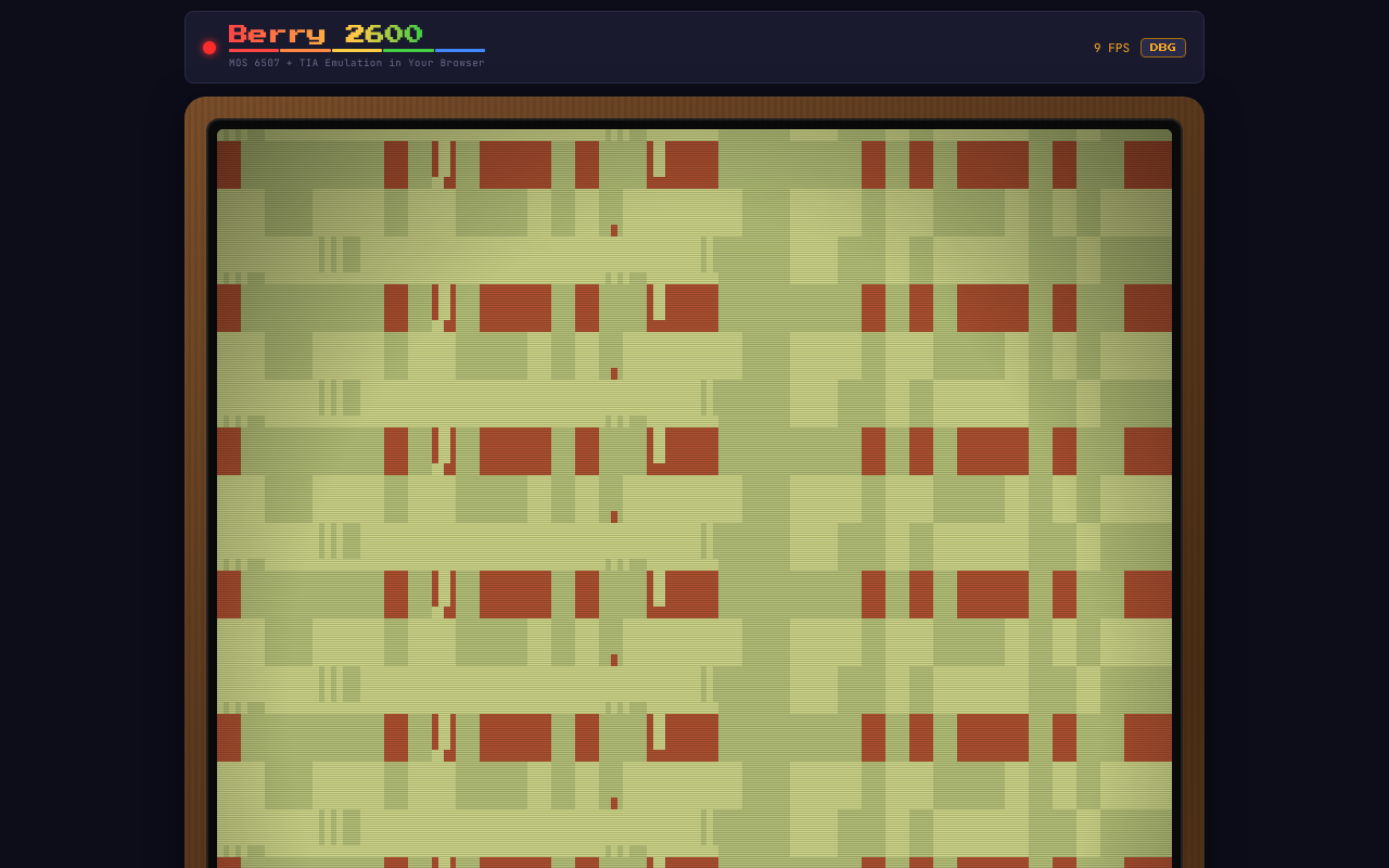 Berry 2600 screenshot