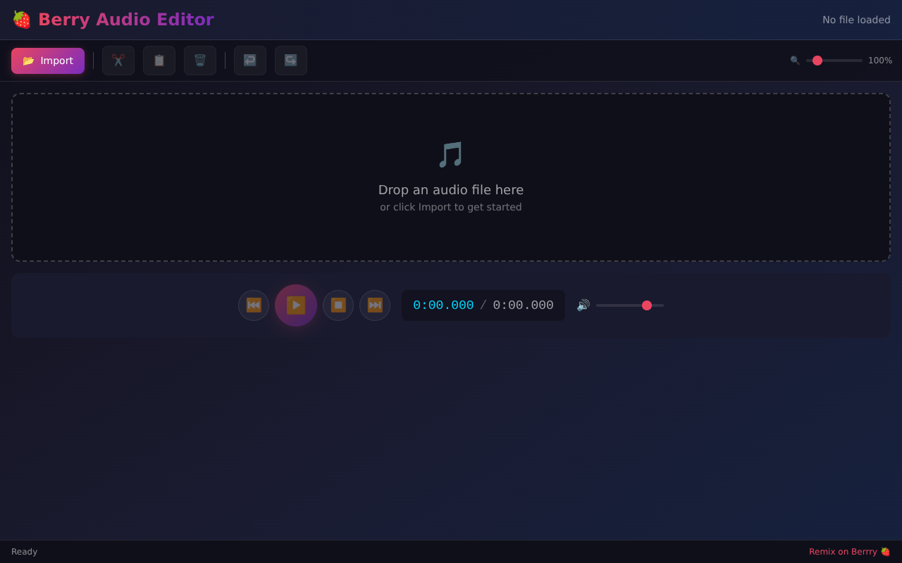 berryaudio app
