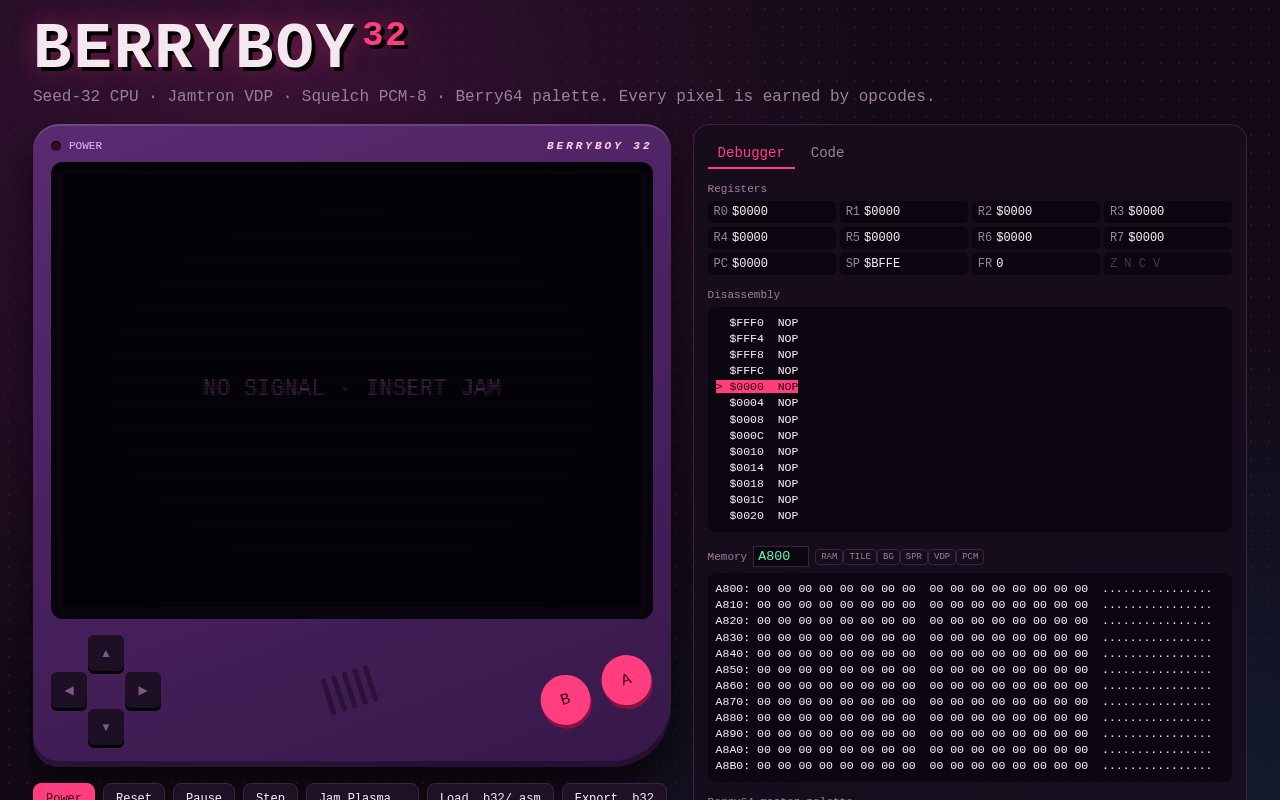 BerryBoy 32 screenshot