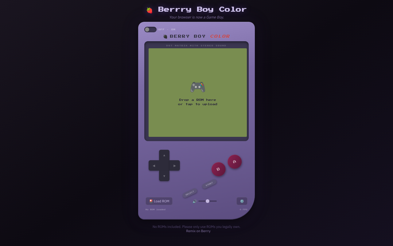 🍓 Berrry Boy Color screenshot