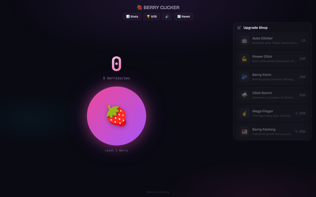 berryclicker app