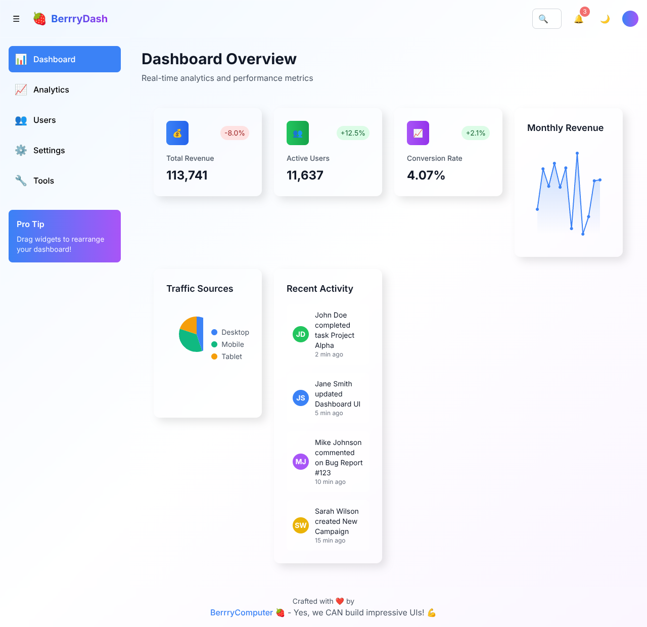 berrydash app