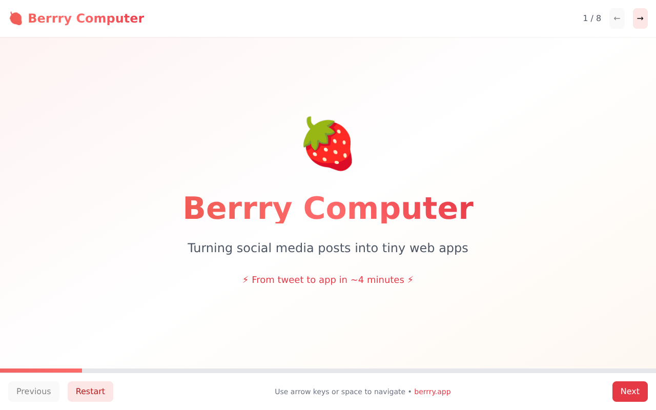 berrydemo app