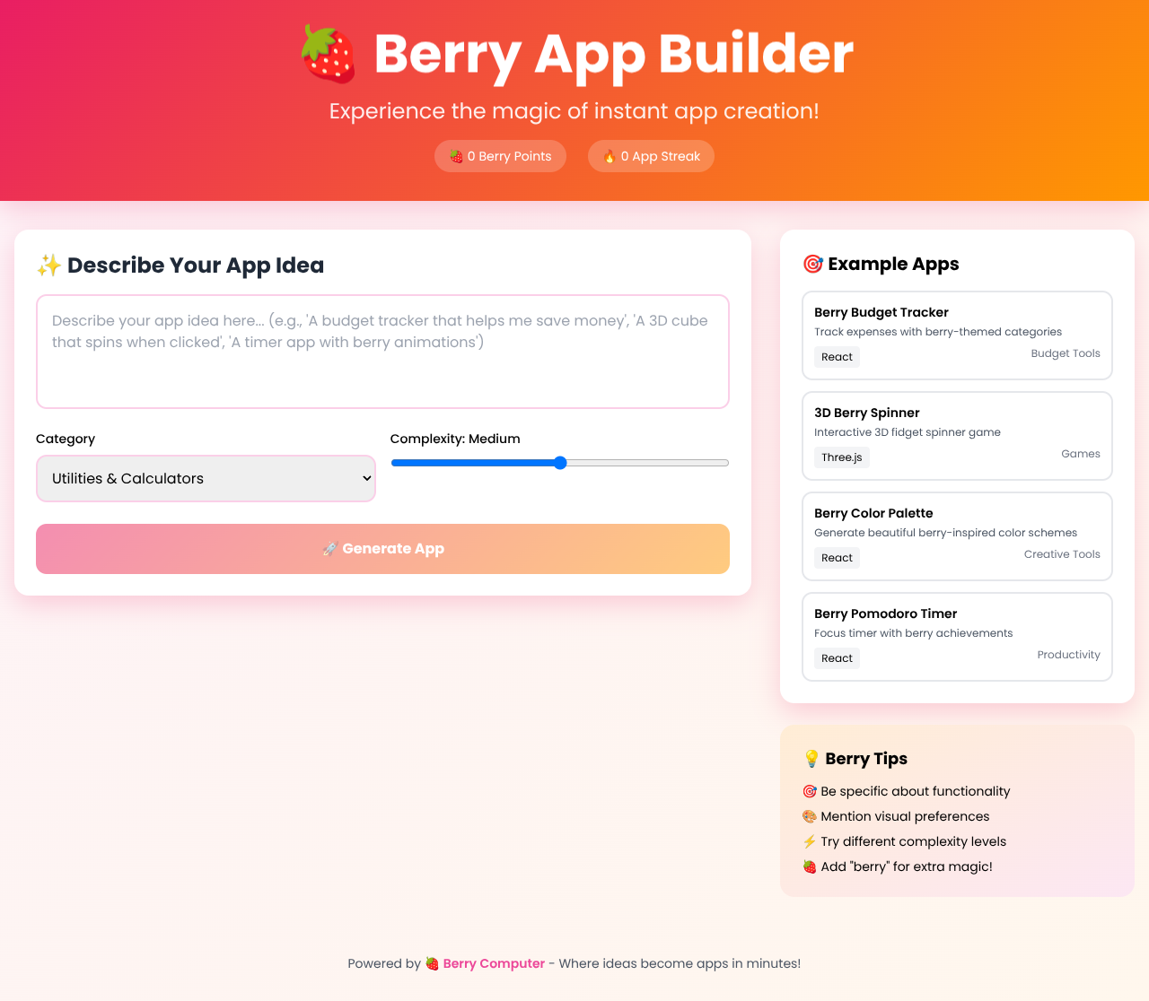 berrymagic app
