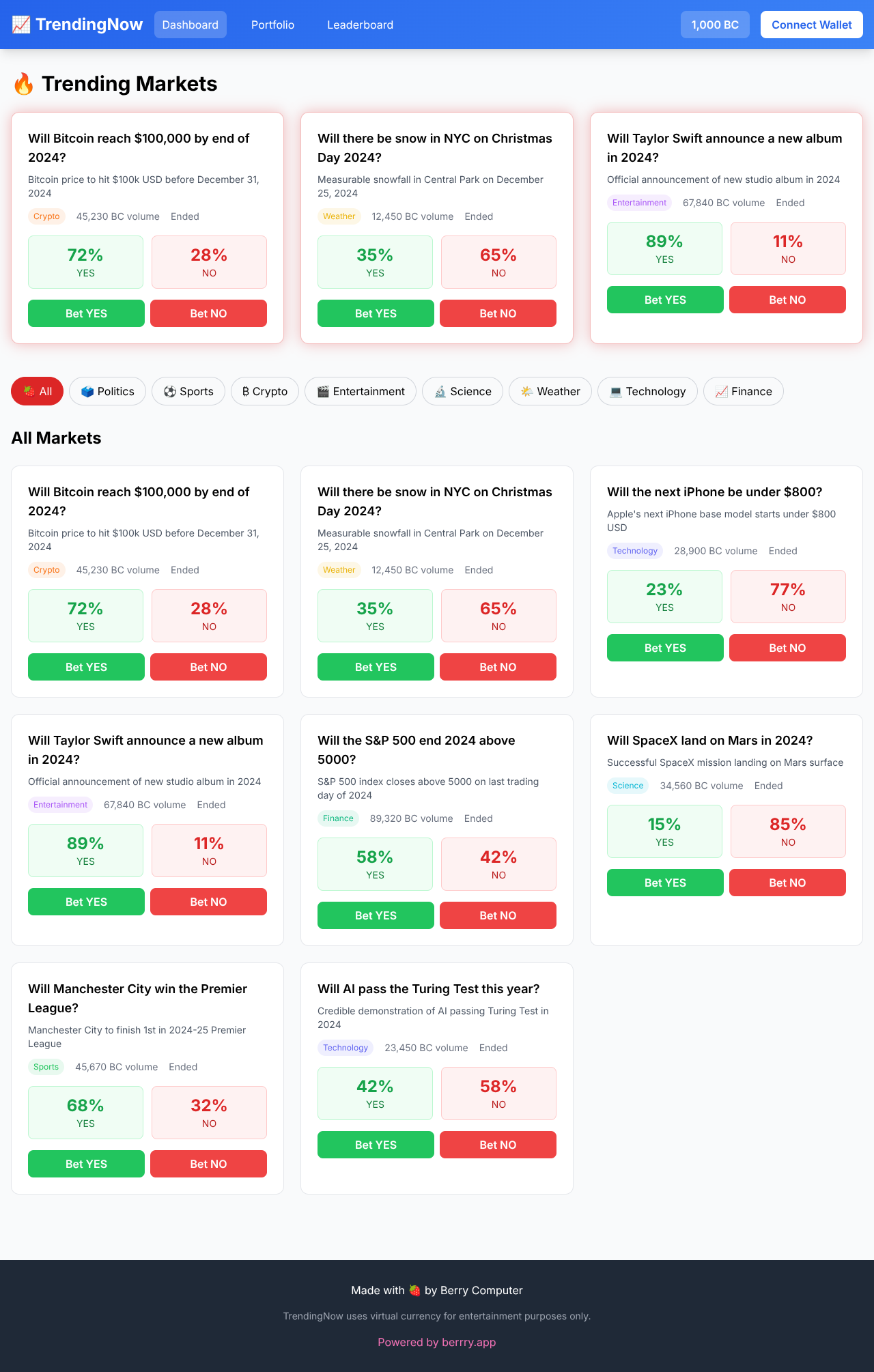 berrymarkets app