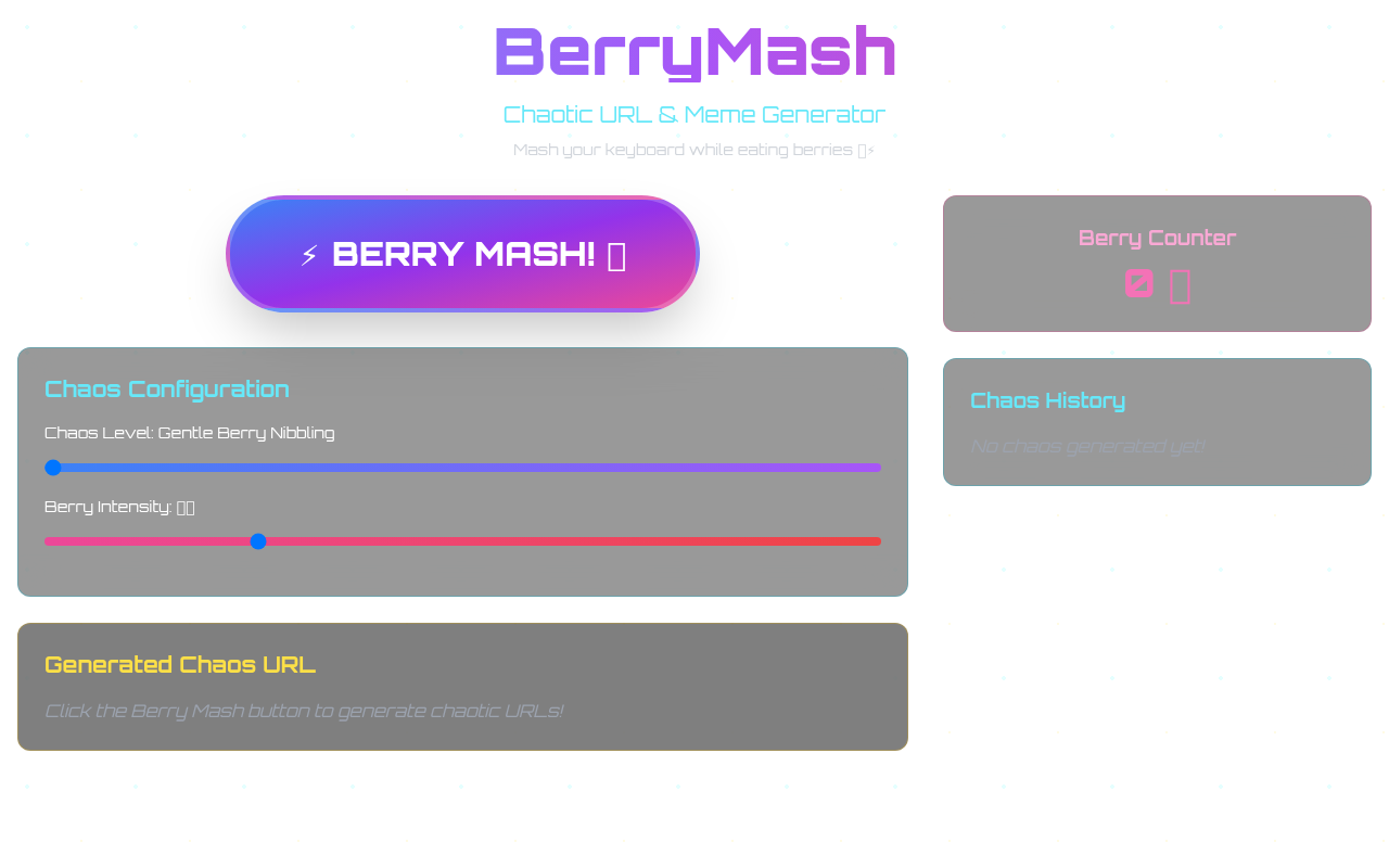 Berry Chaos Generator screenshot