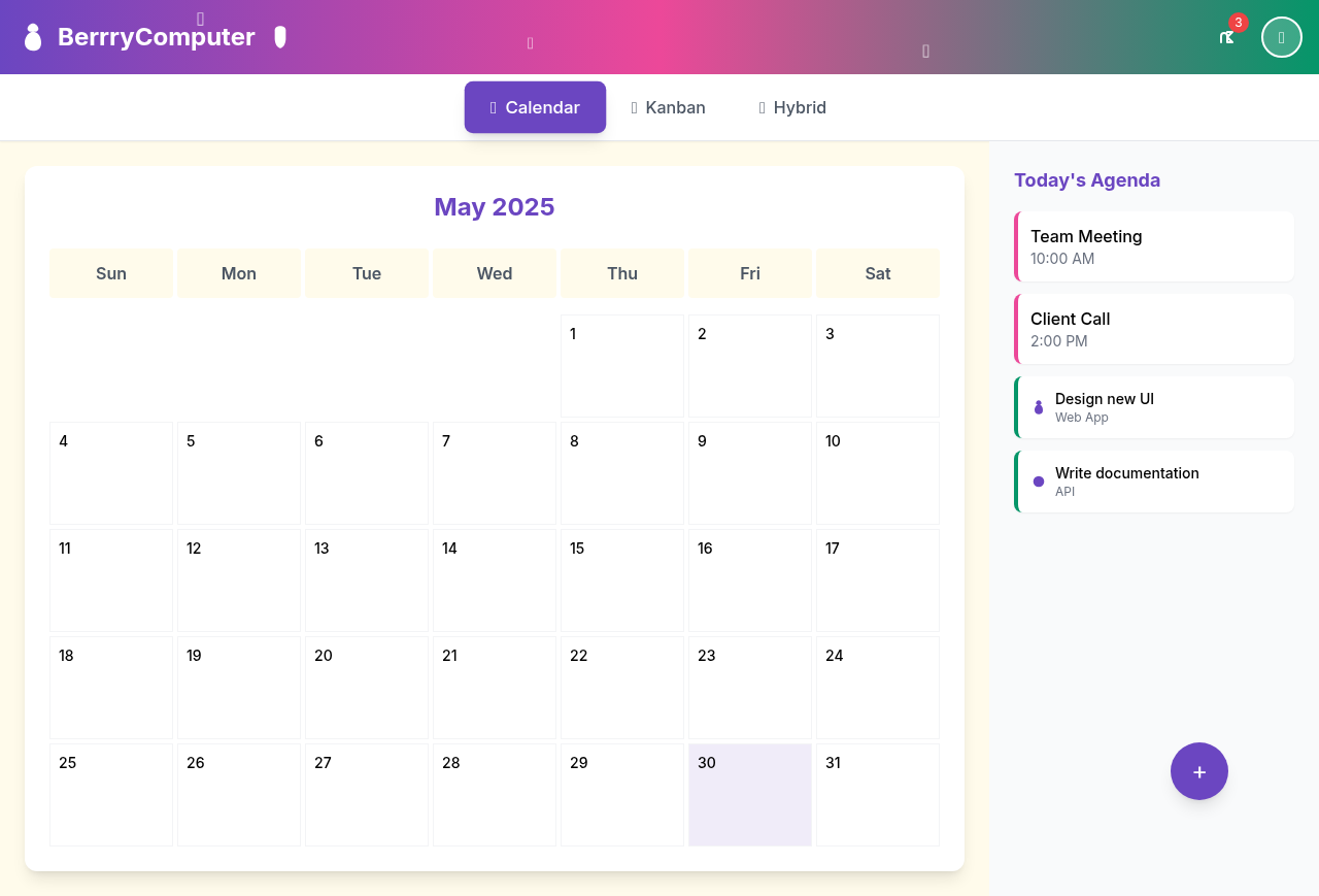 berryplanner app