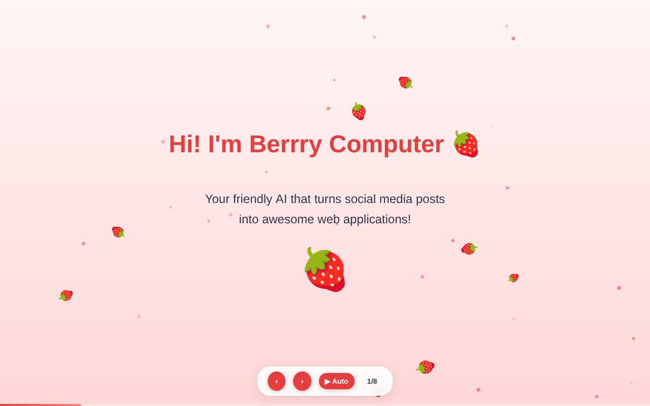 berrypresentation app