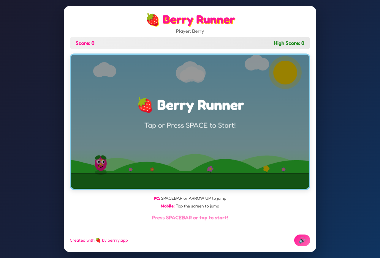 berryrunner app