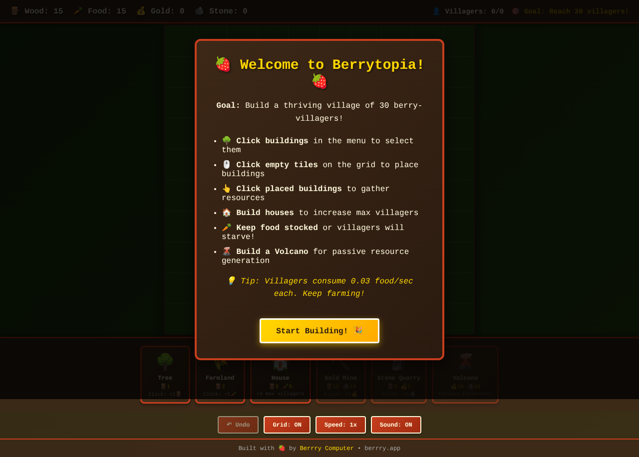 Berrytopia Builder screenshot