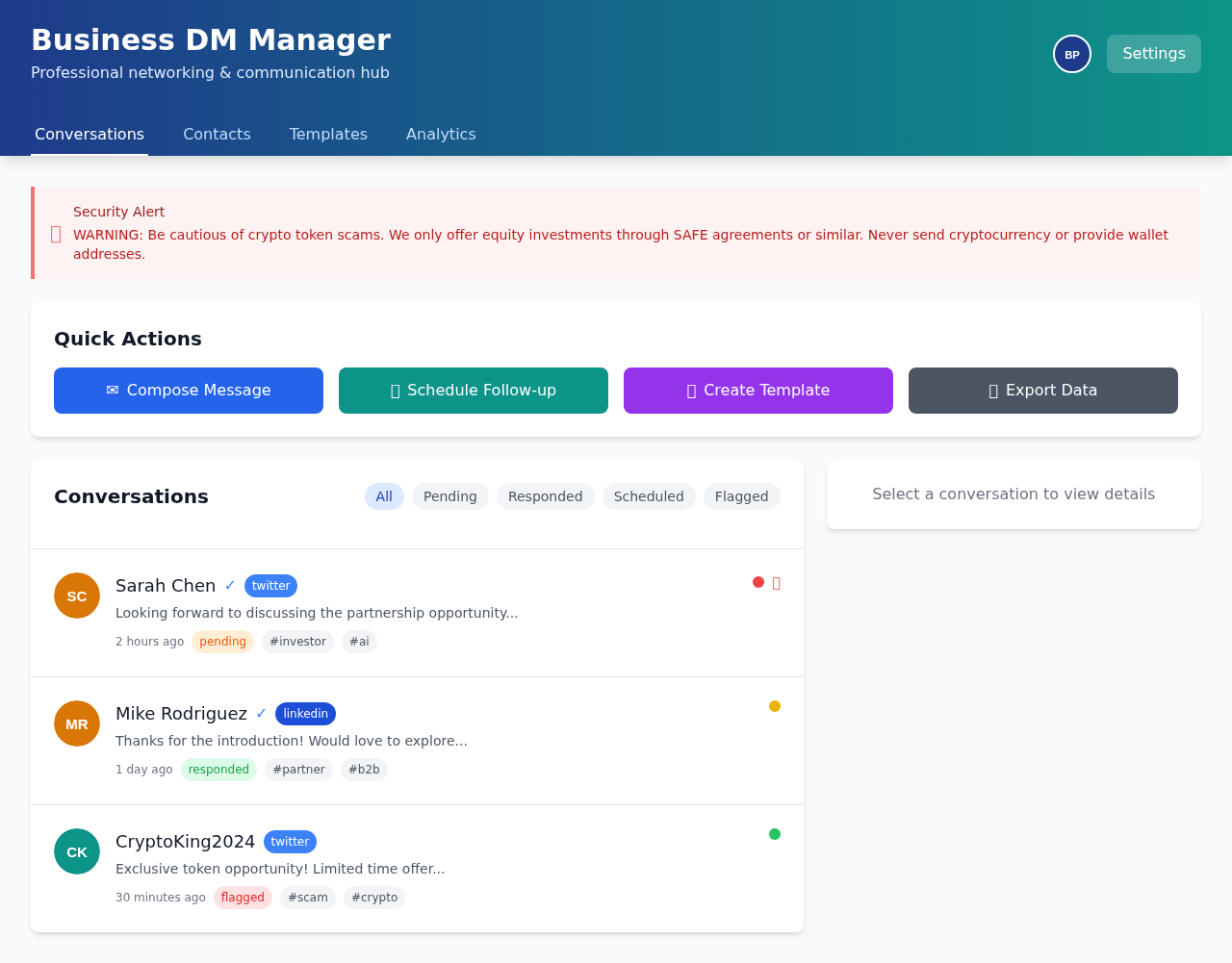 bizdm app