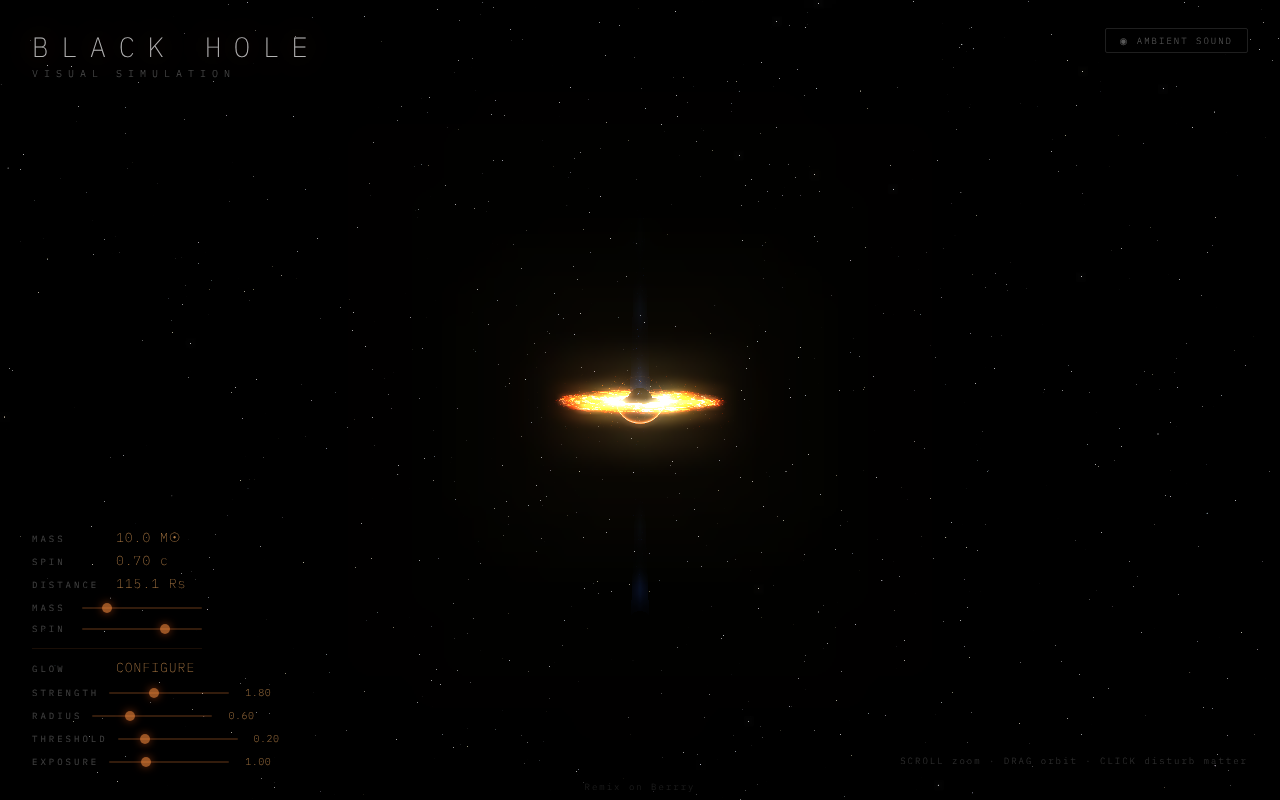blackhole-sim app